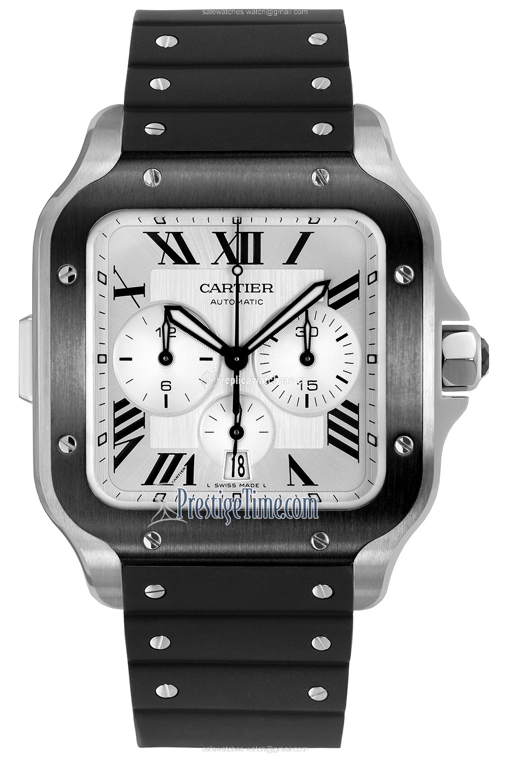 wssa0017 Cartier Santos De Cartier Chronograph Mens Watch wssa0017 Cartier Santos De Cartier Chronograph Mens Watch